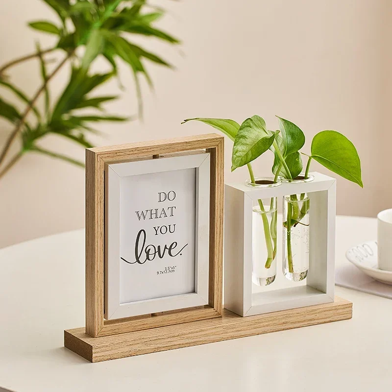 Modern Style Home Decor Frame for Living Room Picture Frame Simple Photo Frame Portrait Picture Frames Desktop Photo Frames Vase