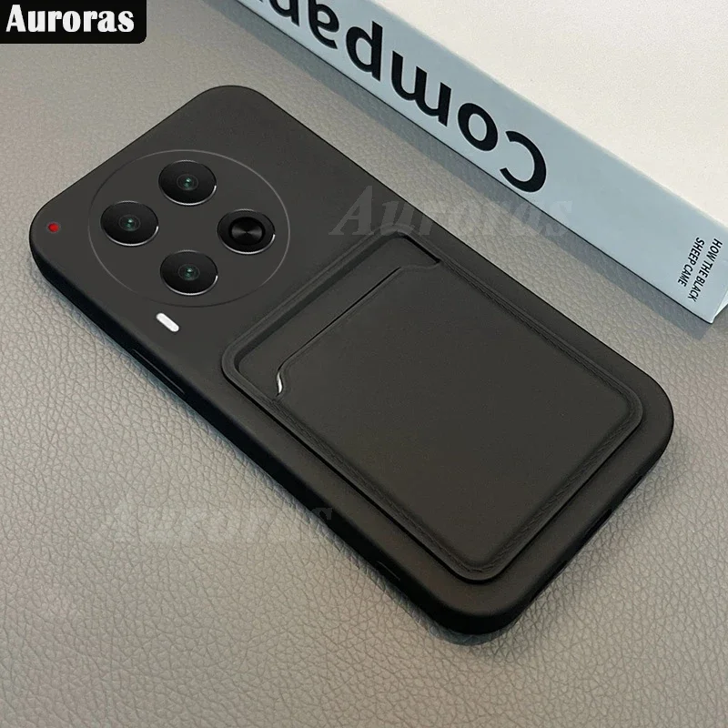 

For Tecno Camon 30 Premier 5G Case Card Pocket Wallet Silicone Shockproof Soft Shell For 30 4G 30 Pro 30S Pro 5G Cover Fundas