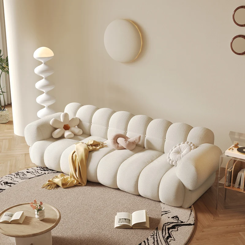 Lazy Couches Living Room Sofas Bedroom Curved Nordic Lounge Living Room Sofas Modern Puff Meubles De Chambre Room Furnitures