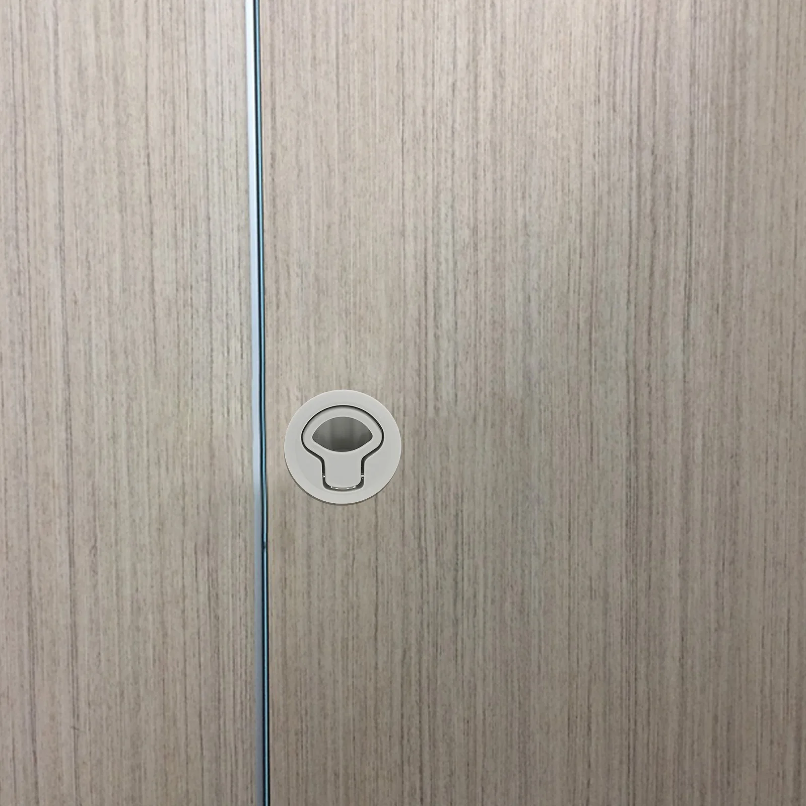 

2 set 2 Sets Boat Hatch Latch Rv Cabinet Pull Flush Mount Door Lock Round Slam Latch For Marine Yacht Bait Well Lids Hardware