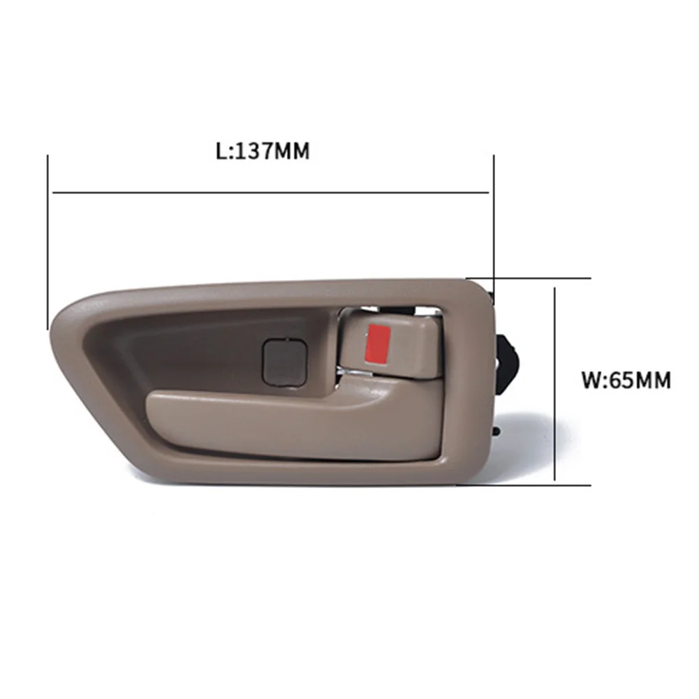 ABS Interior Door Handle Left and Right for Toyota For Camry 1997 2001 Direct OEM Cross Reference 69205AA010 69206AA010