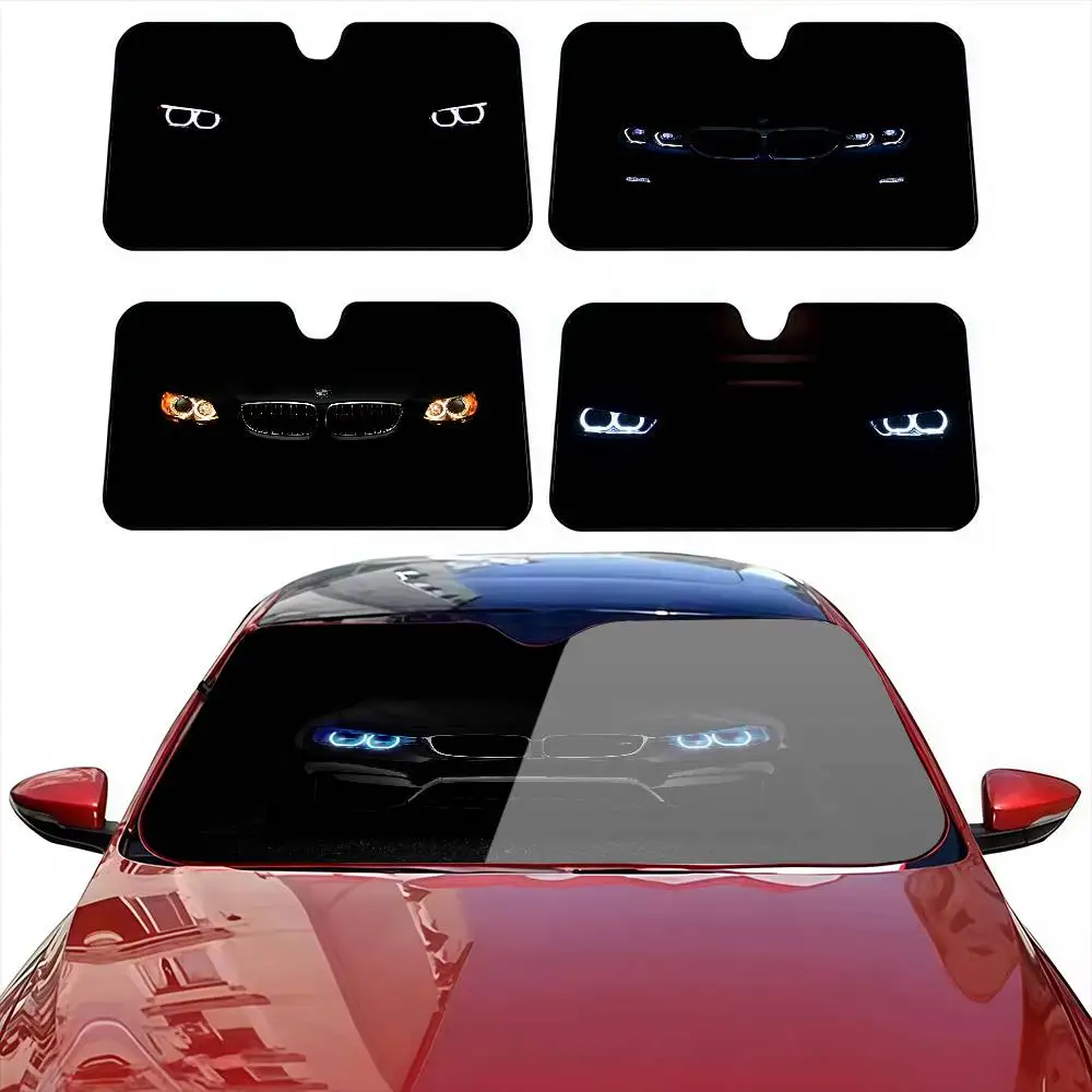 

Fashion B-BMW Car Sunshade Curtains Solar Protection Windshield Sunshade Cover Sun Shade Auto Sun Visor Car Covers