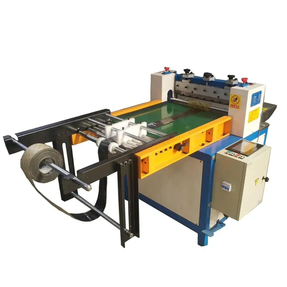 Fully Automatic Rubber Strip Cutters Slitter Rubber Cutting Slitting Machine