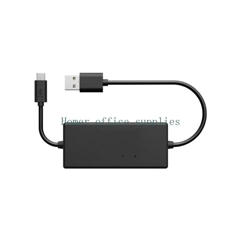 K43B TV USB Power Cord for Media Stick Use, 5V Cable with Integrated Regulator for Smooth Screen-Side Placement Indoors