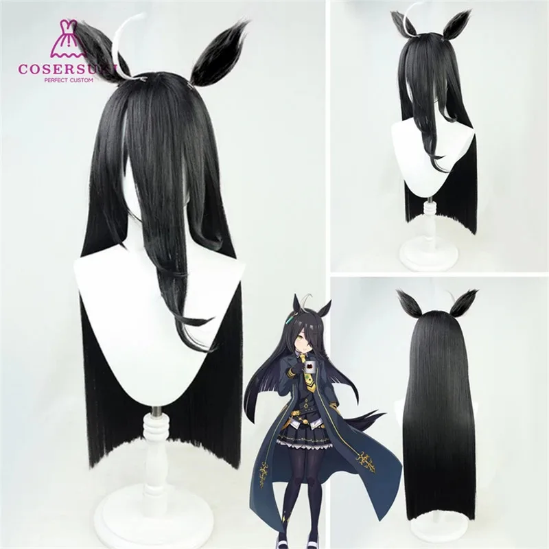 CyUma musume Pretty Derby Nice Nature Manhattan Cafe Winning Ticket Tamamo Cross Cosplay Headwear untuk Halloween