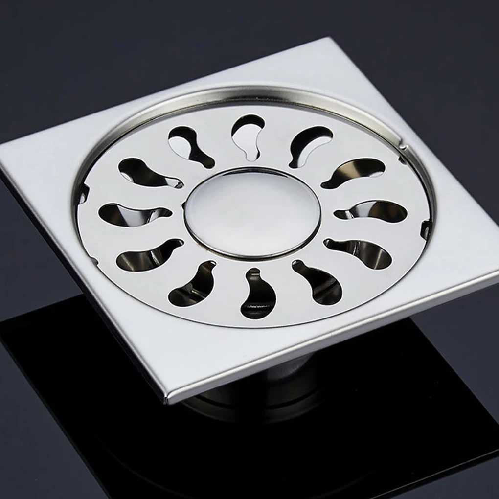 Square Floor Drain With Exquisite Craft And Non-Deforming Drain Bathroom Shower Drain Drain Square