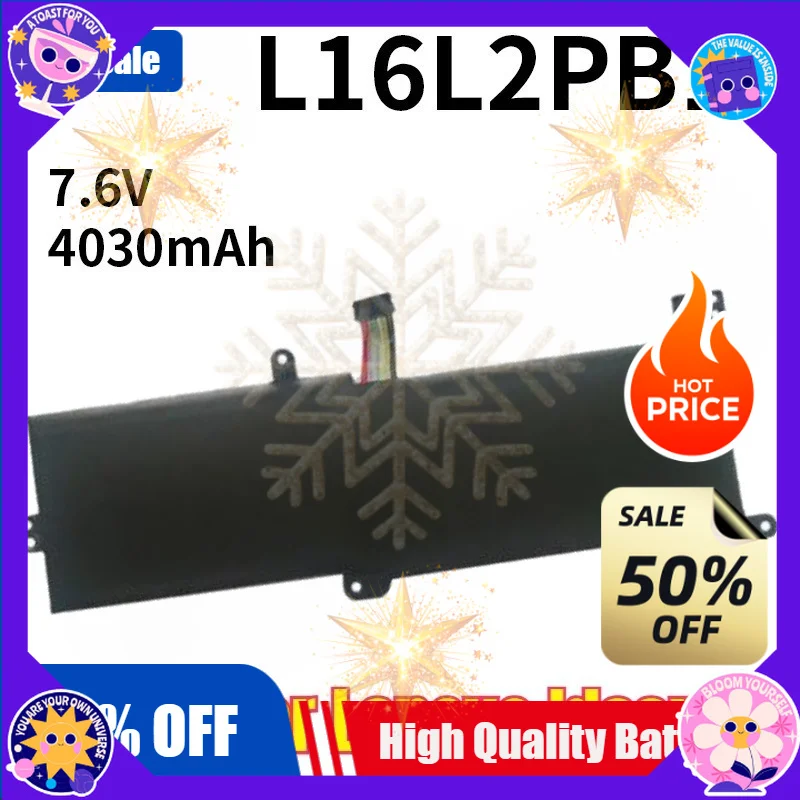 SWZY For Lenovo Ideapad 320-15IKB 330-15ICN 15IAP 15AST 15ABR 14ABR 520-15IKBR L16L2PB1 Lenovo Battery 30Wh L16M2PB1 Laptop Batt