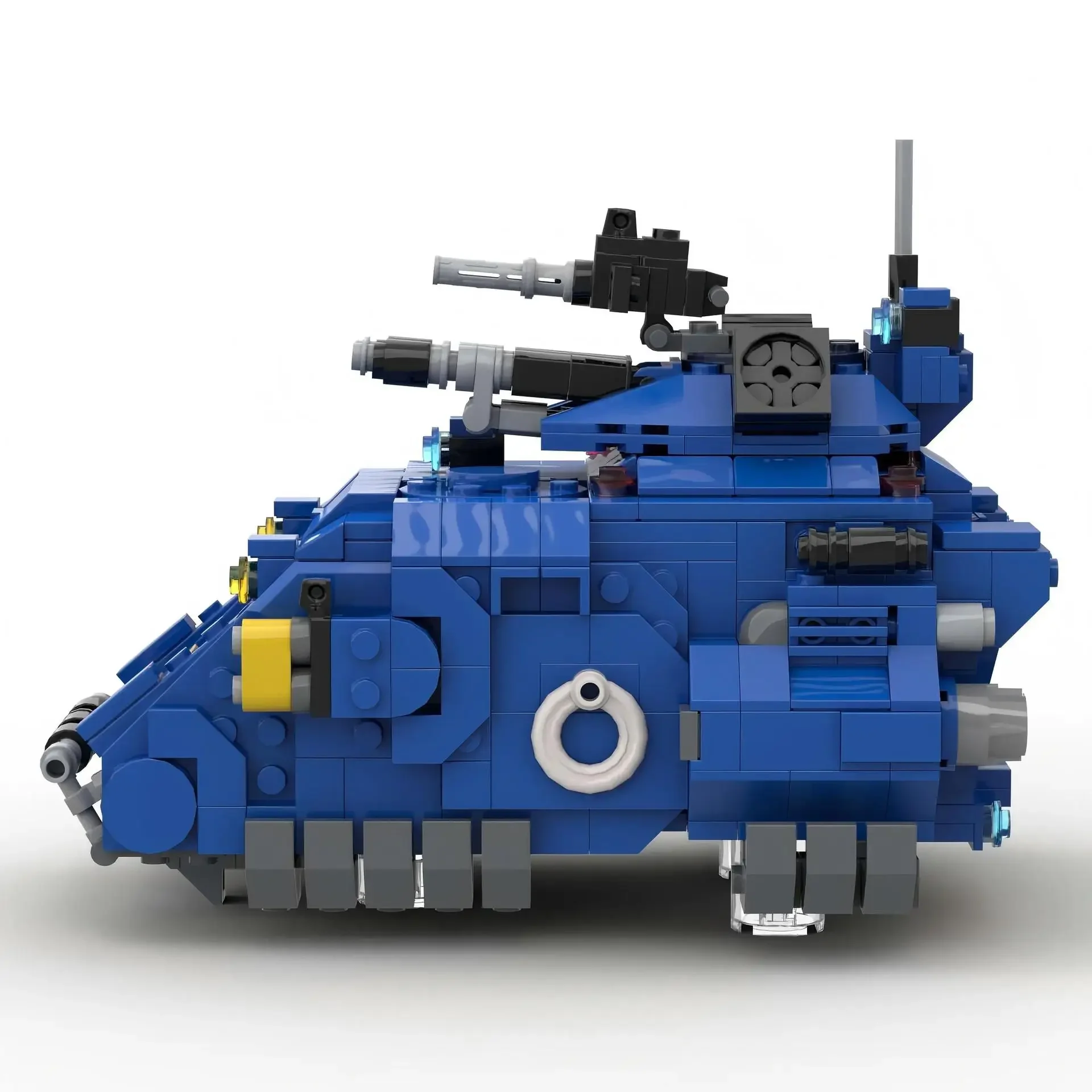 Conjunto de blocos de construção de tanque, série militar, veículo transportador de tropas blindadas, tijolos moc, ornamentos, brinquedo criativo de aniversário para crianças, presente