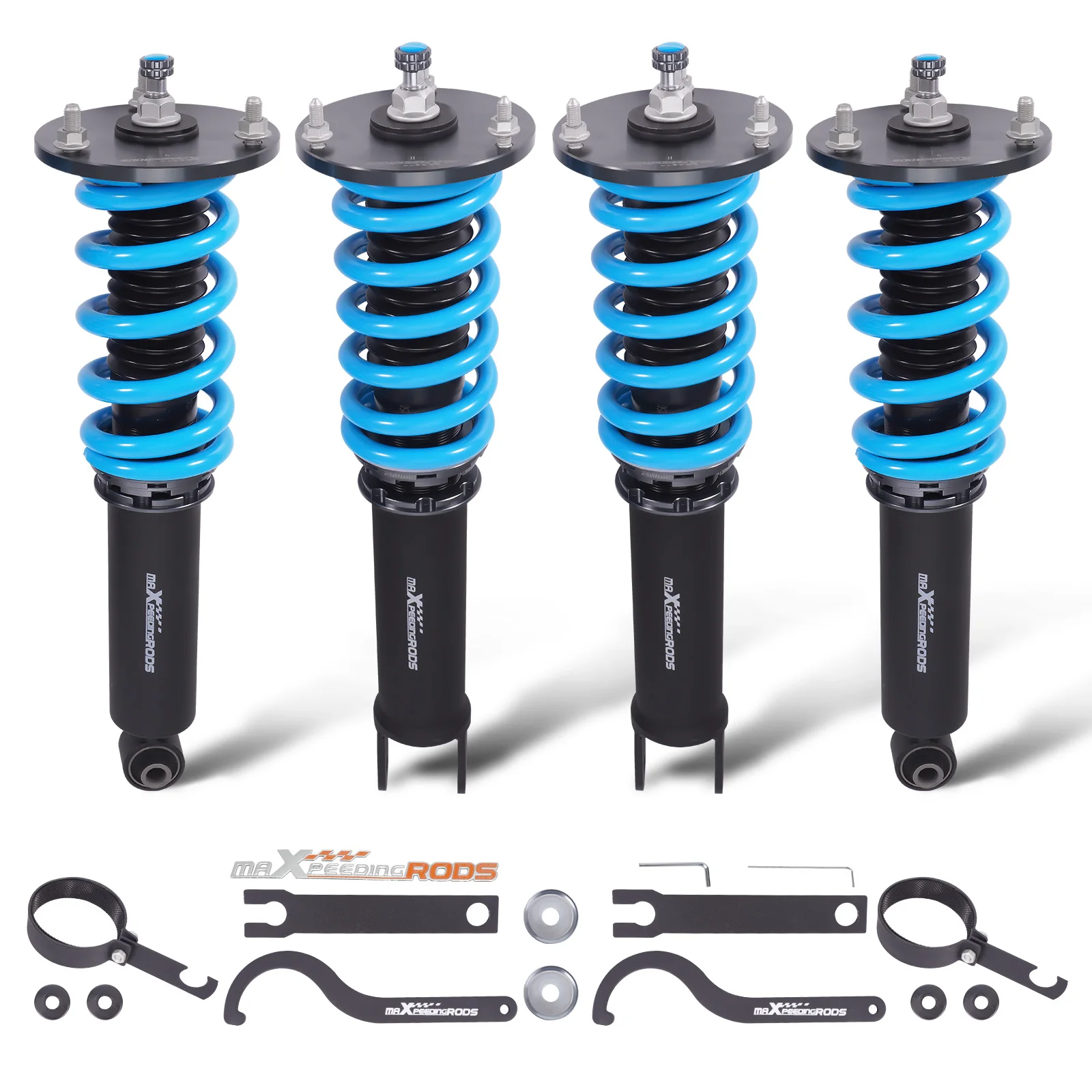 MaXpeedingrods 24 Way Adjustable Coilovers Suspension Springs Kit For Lexus GS300 93-97 JZS147