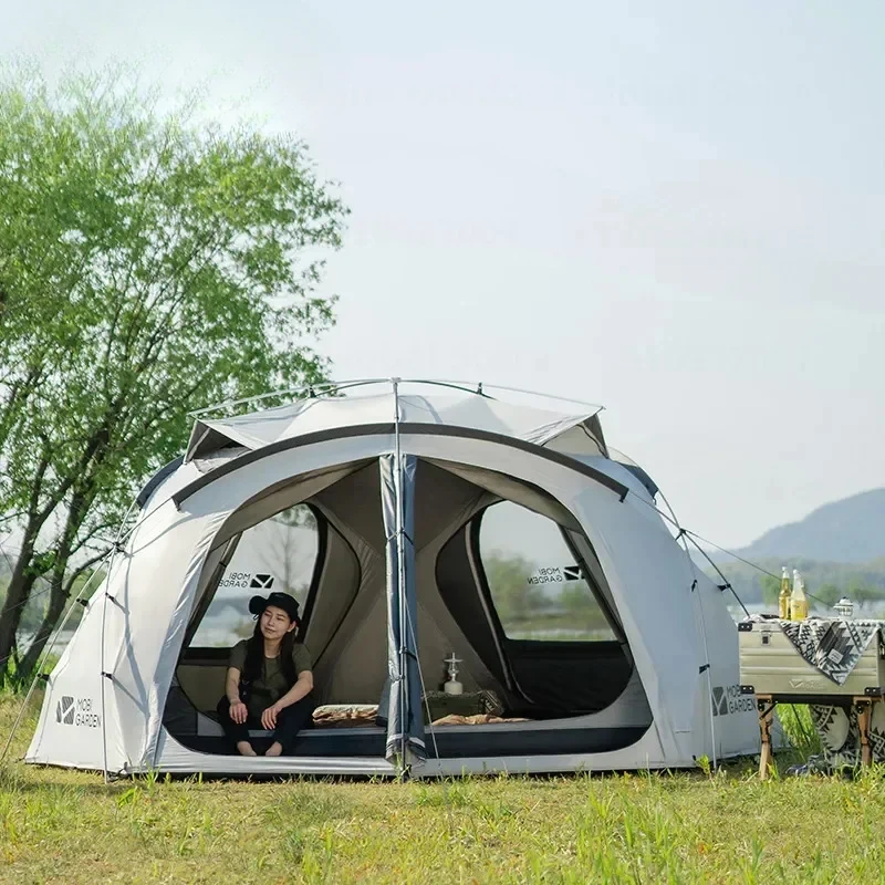 tent Outdoor 5-8 Persons Large Space Spherical Tents Rain Proof Ventilation Camping Equipment Tourist