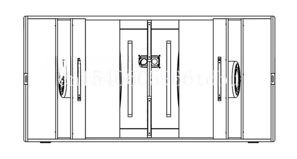 Imagem -04 - Caixa Vazia do Subwoofer Vidoeiro Importado d & B-b22 Duplo 18 Polegada