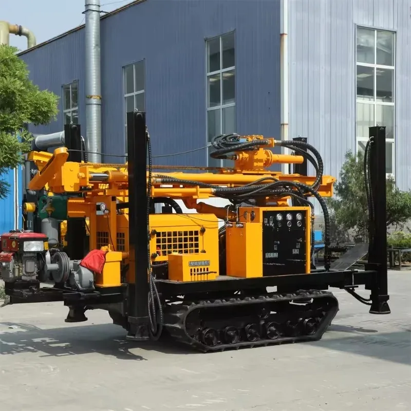 Rotary Water Well Drilling Rig Machine Widely Using Mine Drill Rig Water Pneumatic Dual-purpose Drilling Rig Machine for US