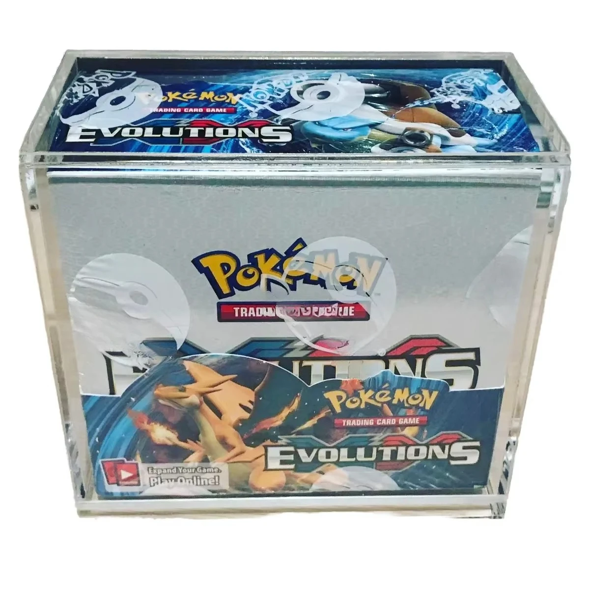 Protector acrílico ecológico Ultra Premium edición en inglés Pokemon Booster Case