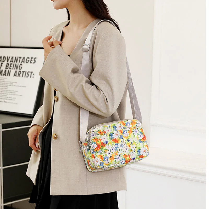 Women\'s Nylon Tote Bag Large Capacity Handbags For Female Commuting Women\'s Messenger Shoulder Bag Travel Crossbody Bags