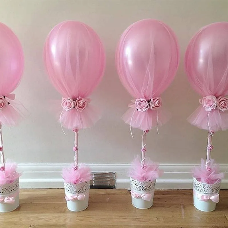 35/70cm Birthday Party Balloons Stand Column Base Wedding Latex Balloon Stick Holder Baby Shower Table Decor Ballon Accessories