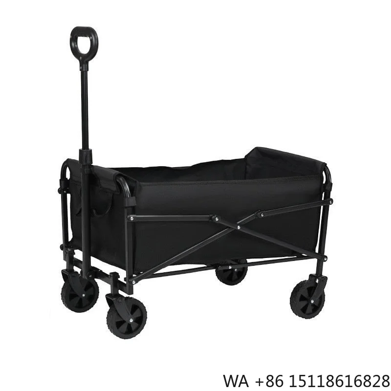 Collapsible Outdoor Camping Wagon Garden Cart Beach Wagon Shopping Cart
