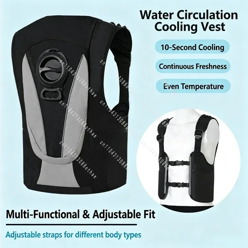 Water Cycle Refrigeration Vest Cooling Summer Cooling Air Conditioner Suit Water-cooled Vest
