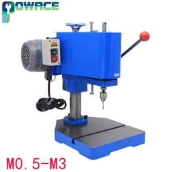 M0.5-M3 Desktop Mini Micro Tapping Machine Grinding 220V 380V For Metal Copper Aluminum Steel