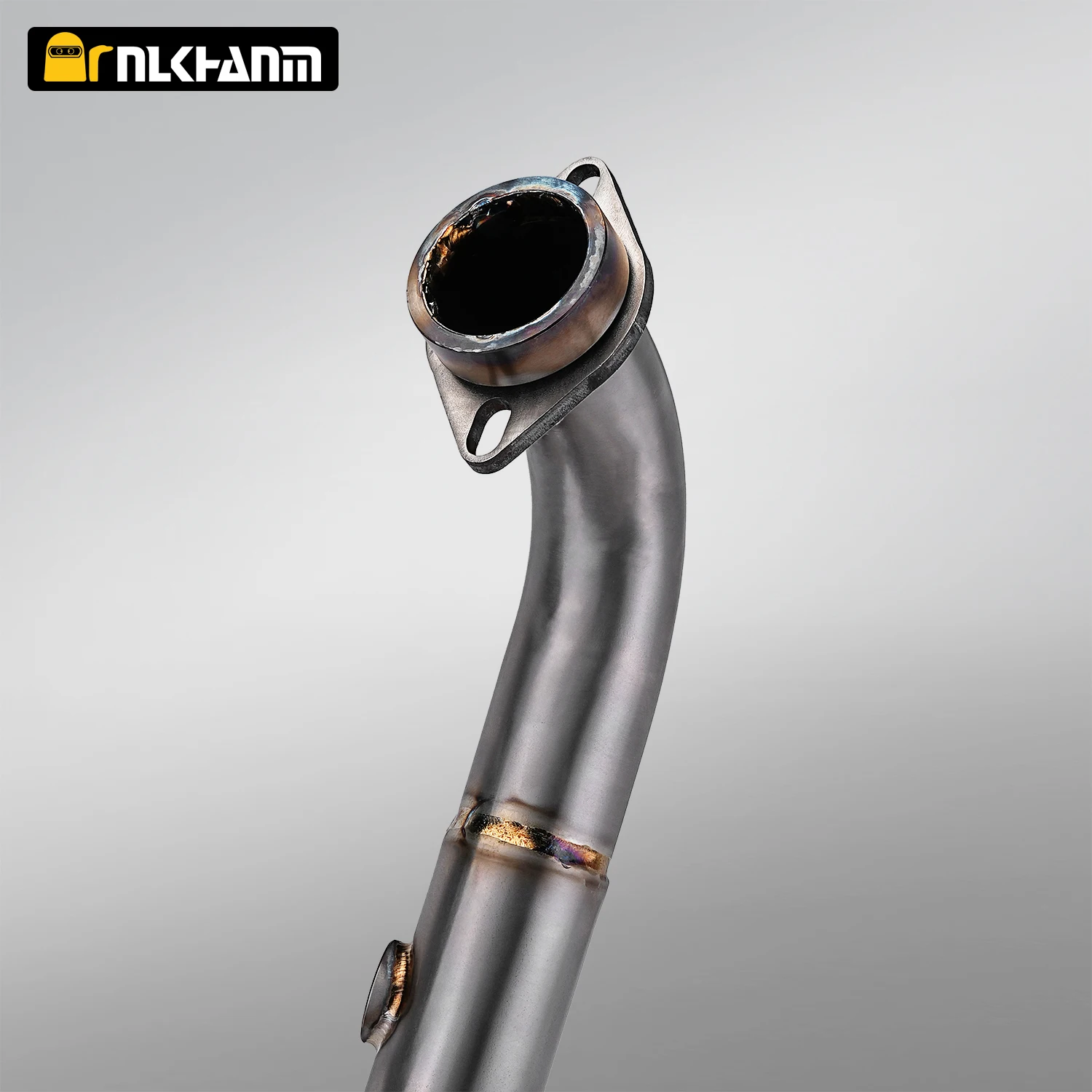 لتعديل نظام عادم الدراجة النارية duke390 RC390 Ti. وصلة أمامية من سبيكة الشريحة الأصلية لـ KTM duke390 RC390 20-23 #4