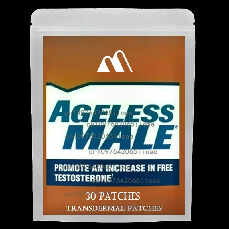 30 Patches Free Testosterone Booster Transdermal Patches for Men,  Increase Strength, Stamina, Energy