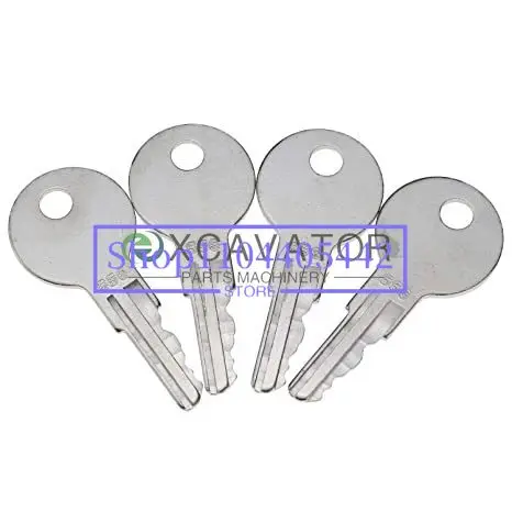 4PCS Ignition Key 556 for Ford Skid Steer L180 LS125 LS160 LS180.B #556