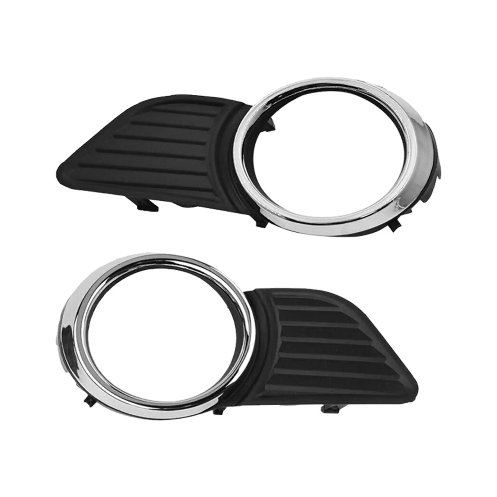Durable Front Fog Light Frame Cover Trim Auto Lamp Bezel Light Base for Vehicle Left and Right Side