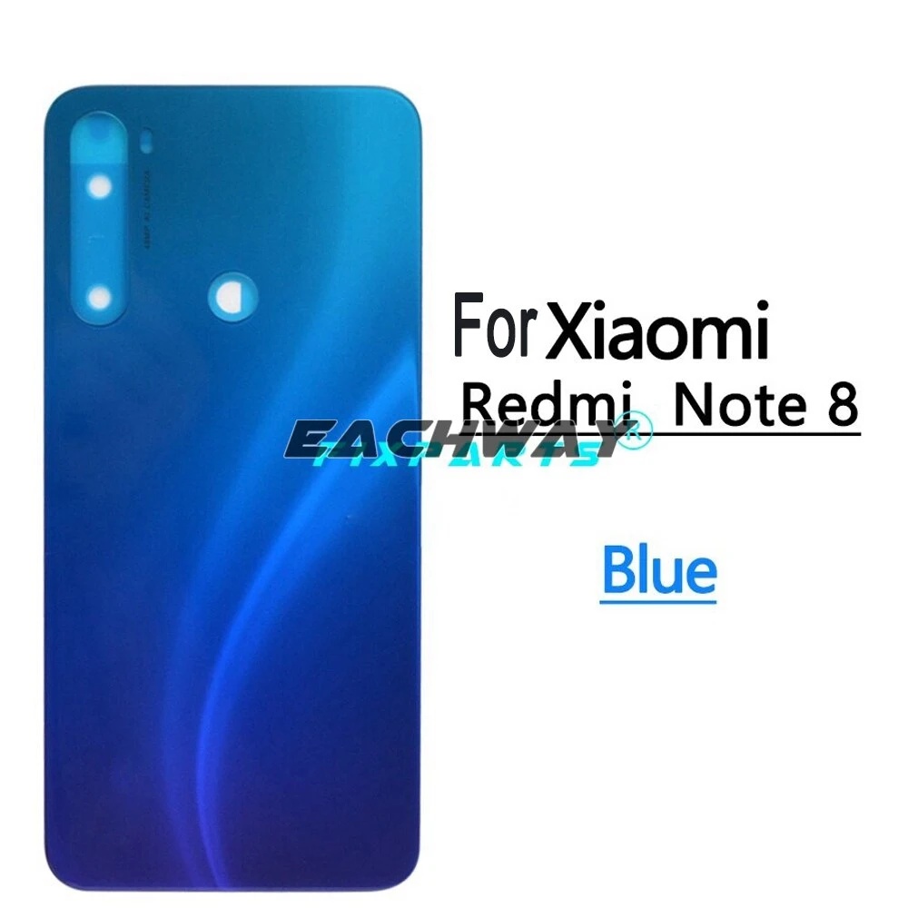 NEW For Xiaomi Redmi Note 8T Back Battery Cover Glass Panel 8 T Rear Door Housing Case For Redmi Note 8T Battery Cover