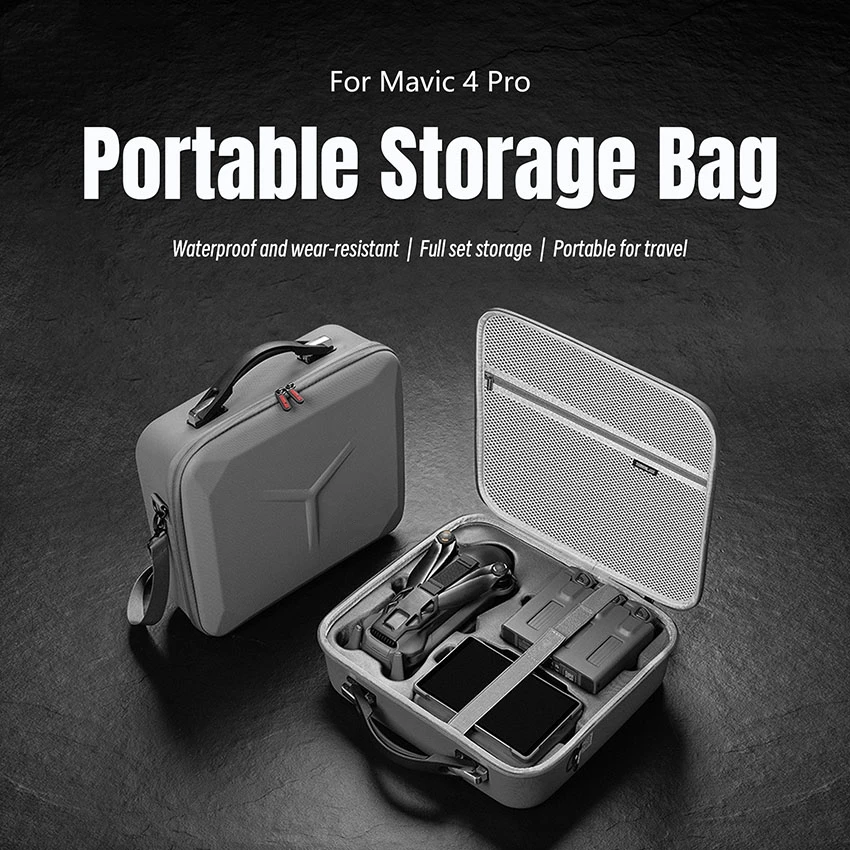 sac-de-rangement-portable-etanche-en-pu-pour-drone-d'exterieur-et-etui-de-transport-a-distance-large-sangle-pour-accessoires-dji-mavic-4-pro-rc-pro2