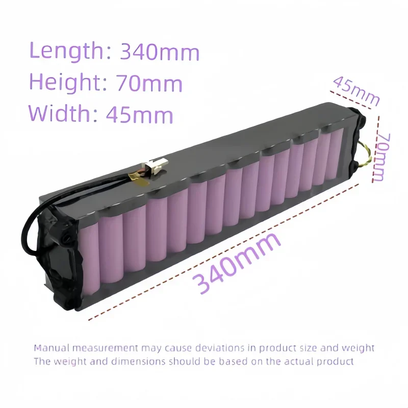 36V 7.8Ah 18650 lithium battery pack 250W~600W,replacing Xiaomi M365 Pro scooter specific battery pack,10S3P scooter accessories