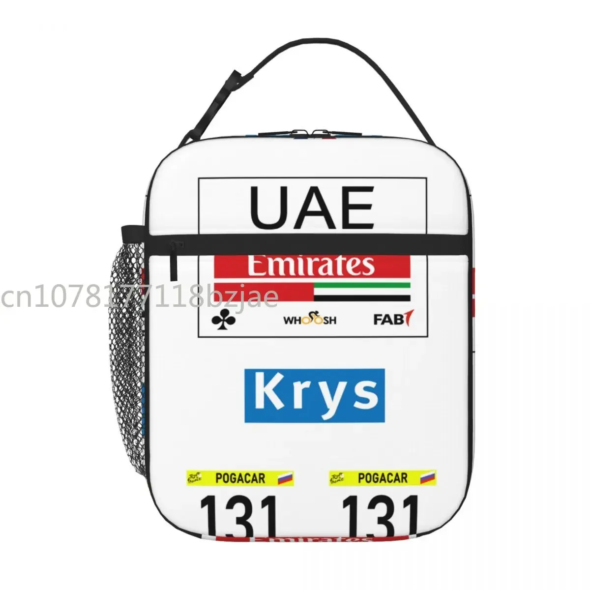 Winner Tadej Pogacar Uae Team Mask King Size Sofa Cover Thick Lunch Tote Lunch Bag Anime Lunch Bag Thermal Bag Female