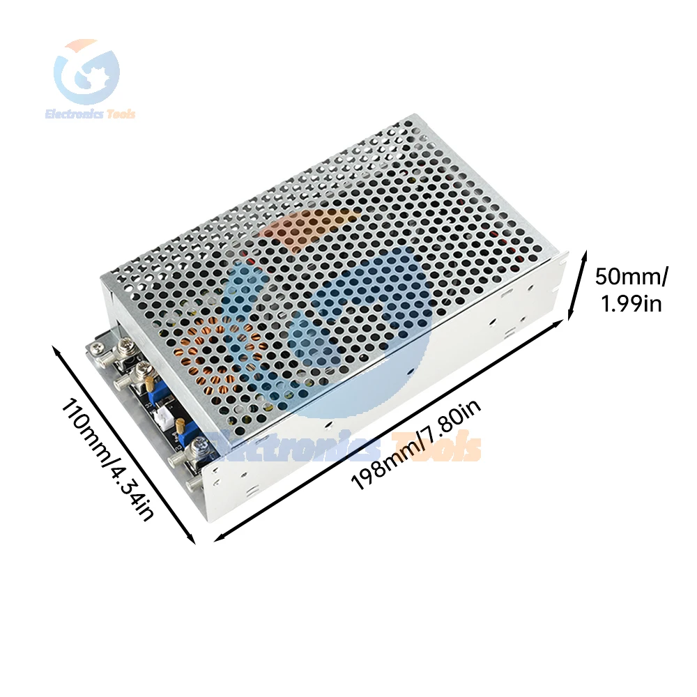 1500W DC-DC Buck Converter Module Adjustable Power Supply DC 15V-90V to DC2.5V-72V 50A Constant Voltage Current Step-Down Module
