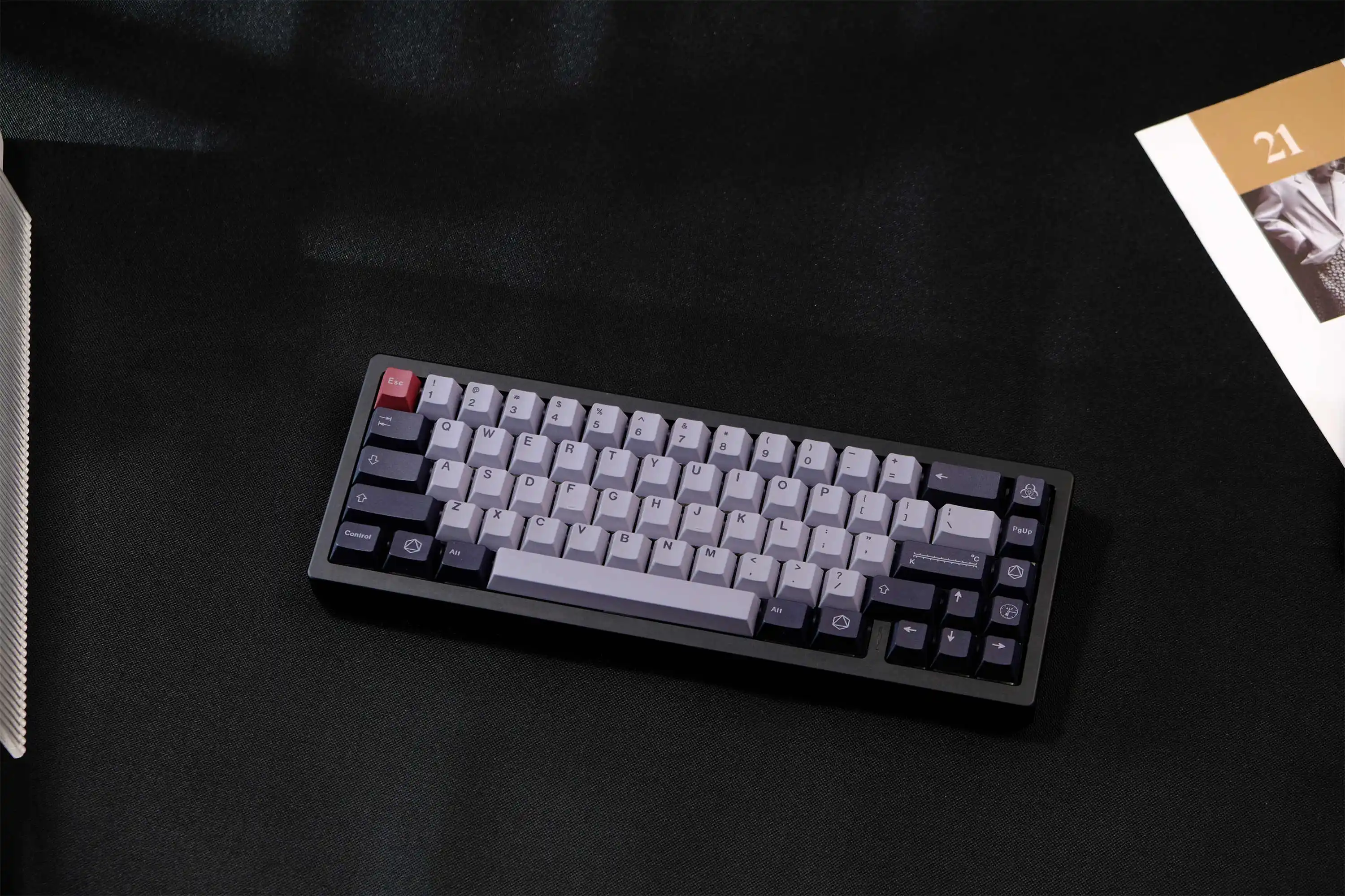 GMK Mercury Keycap 129 Keys PBT Keycaps Cherry Profile DYE-SUB Customized Keycaps For Mechanical Keyboard