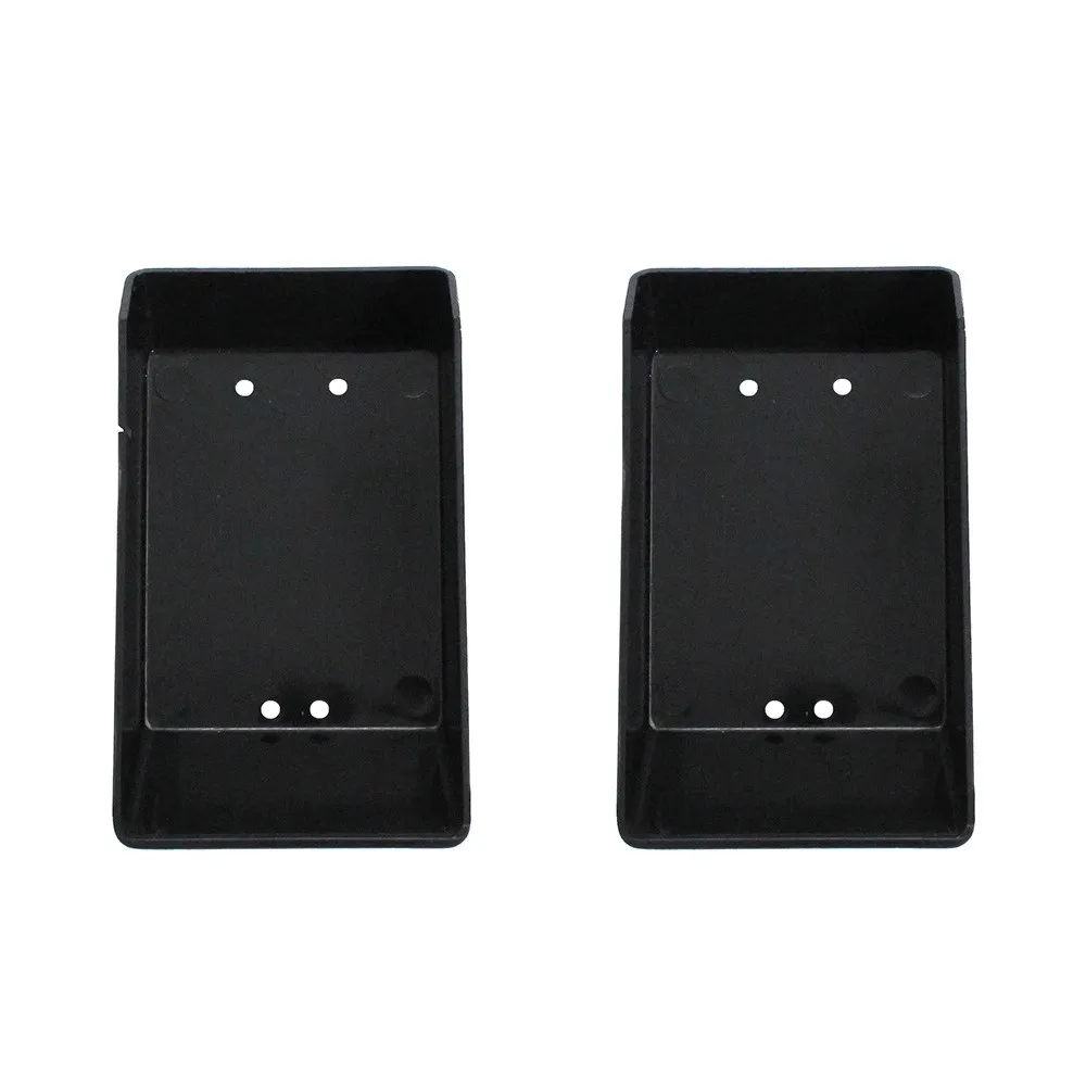 V007 Bait Boat Accessories ABS Impact-Resistant Black Dual Hopper Tipping  DIY Parts for Model Boat