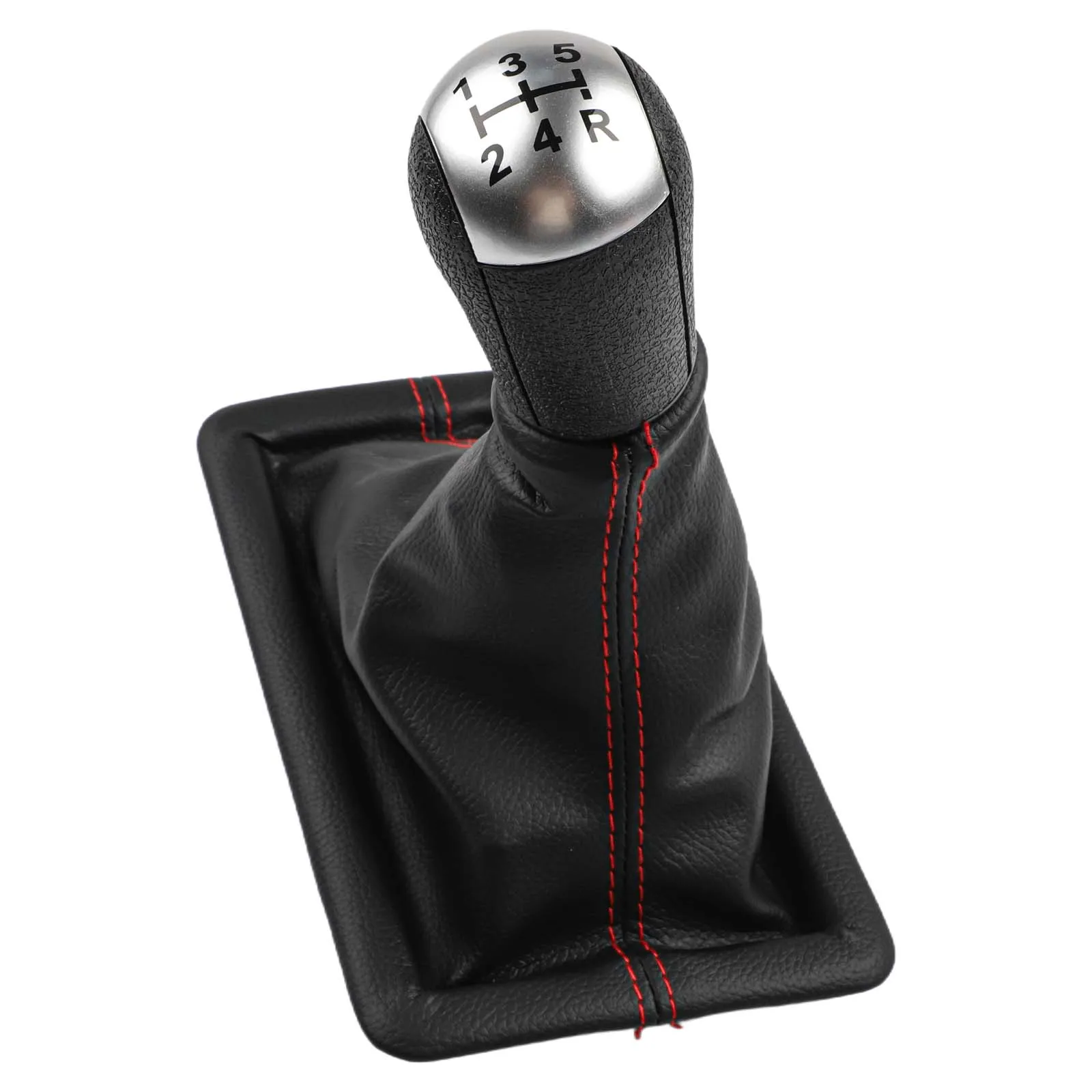 

Manual Gear Shift Car Interior Upgrade Black Shift Boot Knob Improved Grip Design Perfect Fitment Custom Fit For Mustang