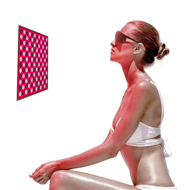 Panneau lumineux LED rouge pour les soins de la peau, traitement anti-âge du visage et du corps, équipement de relaxation par la lumière rouge, instrument de beauté à lumière rouge