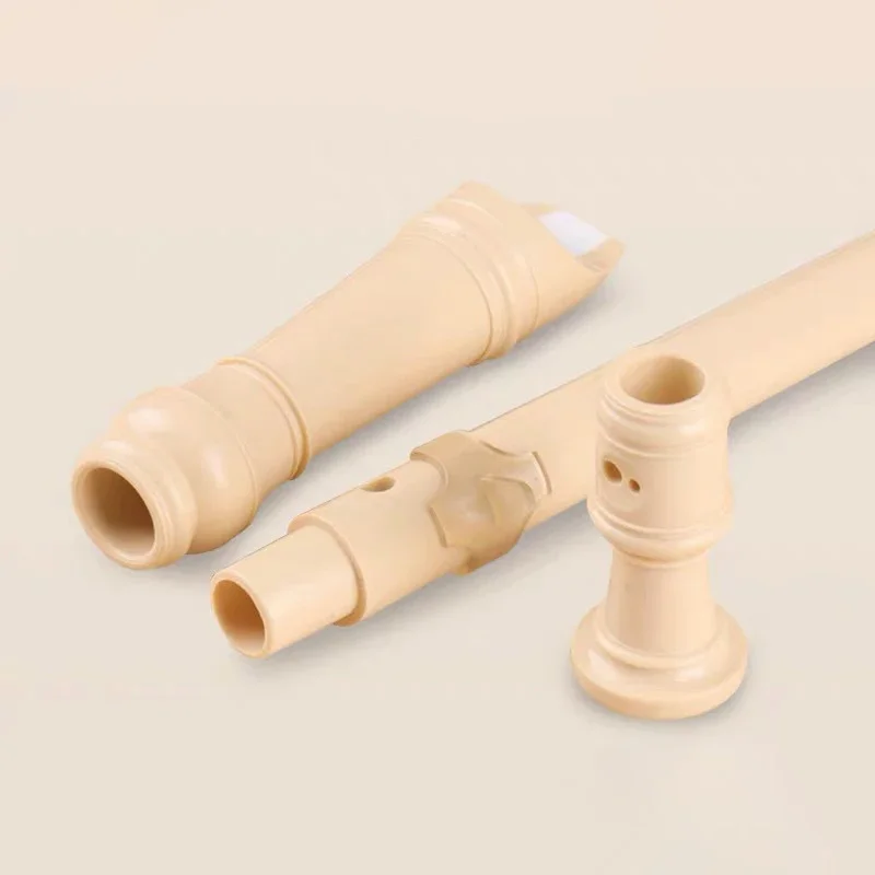 Flauto professionale a otto fori con tono alto, registratore soprano a otto fori, clarinetto, suono nero, facile da regolare, ABS per uso alimentare