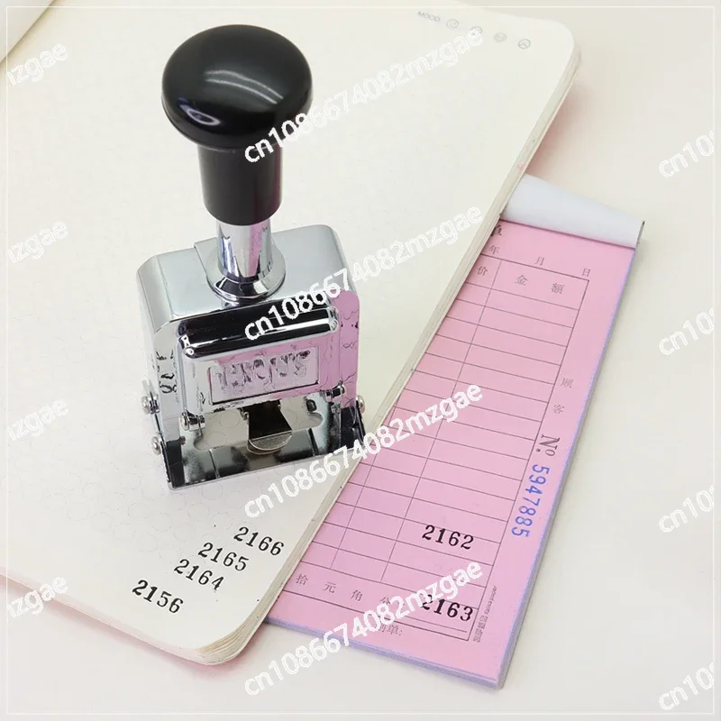 Adjustable Serial Number, Skip Code Stamp, Financial Certificate File Coding Machine, 5~ 14-digit Numbering Machine