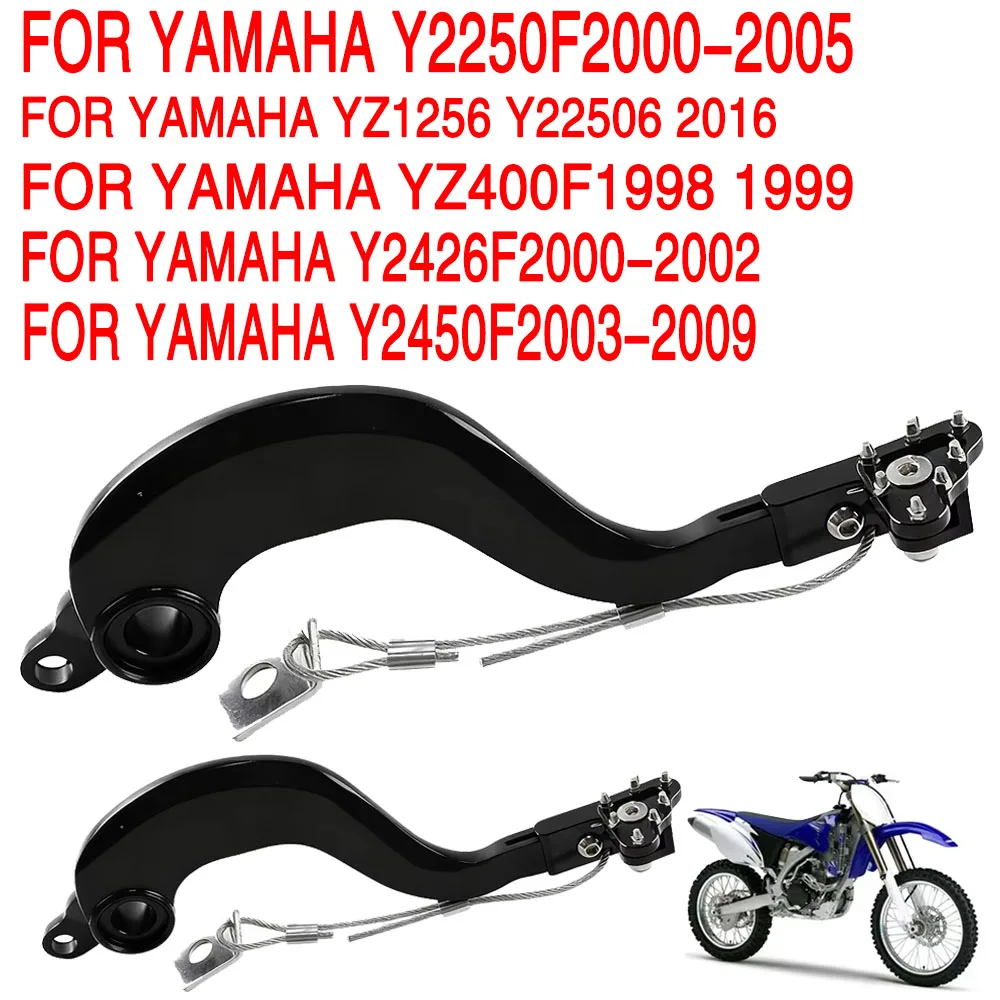 For Yamaha YZ250F YZ125G YZ250G YZ400F YZ426F YZ450F YZ 450 Motorcycle Accessories Adjustable Forged Rear Foot Brake Pedal Lever