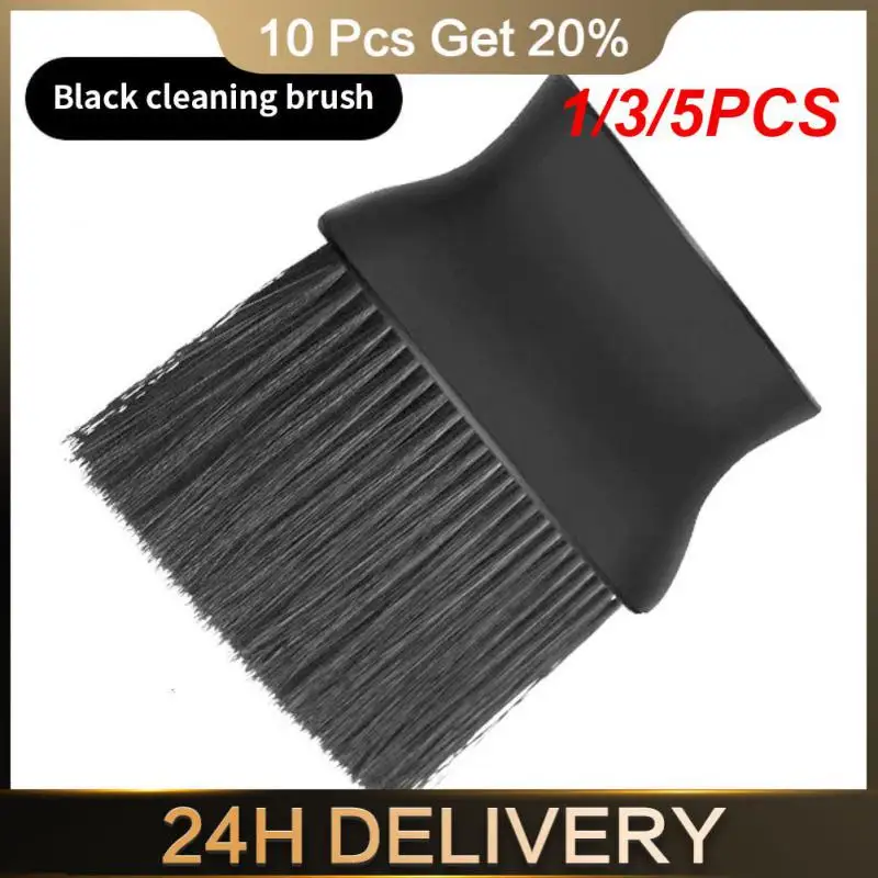 1/3/5PCS Cleaning Soft Brush Multi-purpose Black Car Interior Cleaning Brush Car Supplies Car Air Outlet Cleaning Brush