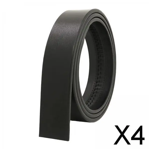 puレザー-ノーバックルベルト-メンズ-調節可能なラチェットウエストバンド-フォーマル-ビジネス-ジーンズ用