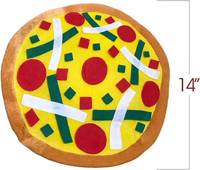 Neu eingetroffener Damen-Food-Cap für Karnevalskostüme, Herren-Pizza-Hut, Neu 2026 – Detail 1