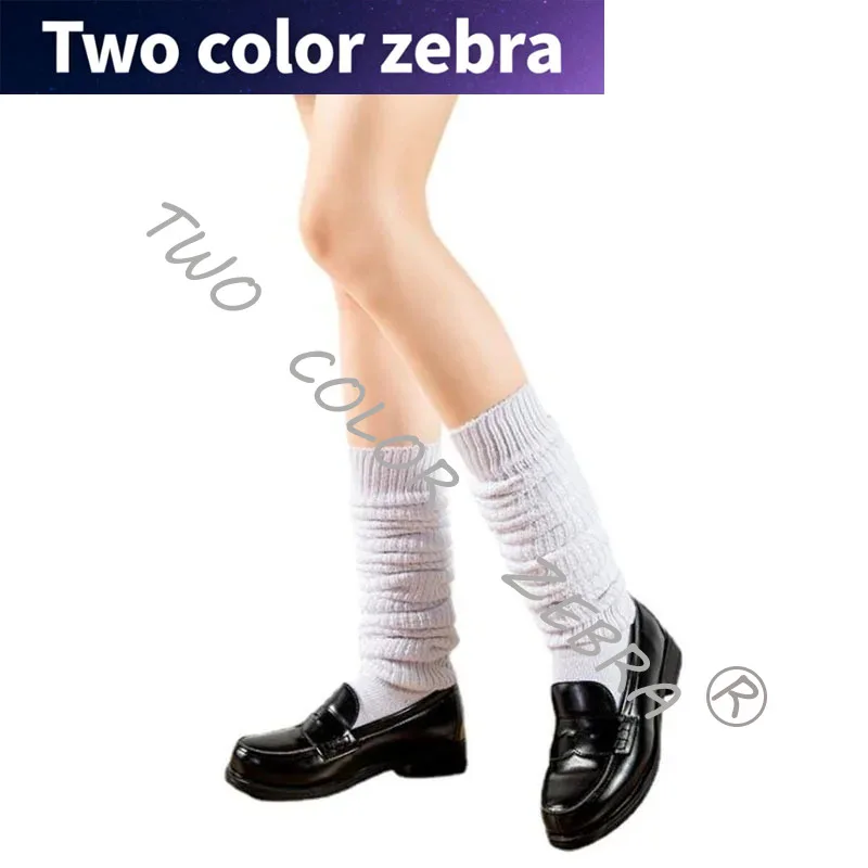 

Japan Slouch Socks Loose Boots Stockings Lolita Sweet Girl Leg Warmers Knitted Foot Cover Warmer Socks Lengthen Heap Heap Socks