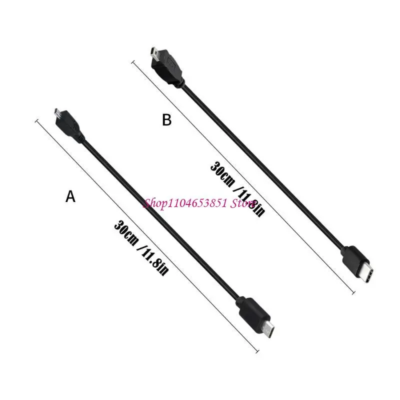 Compactly Mini USB для USB C OTG Cable Camera Camera Camera Camera Camera для легкого использования