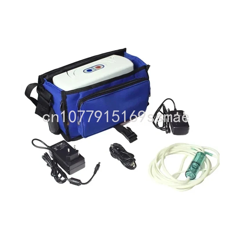 3L/min Portable Oxygen Concentrator with Battery Oxygen Generators Ventilator Sleep Mini Oxygen Machine for Home AC110-220V