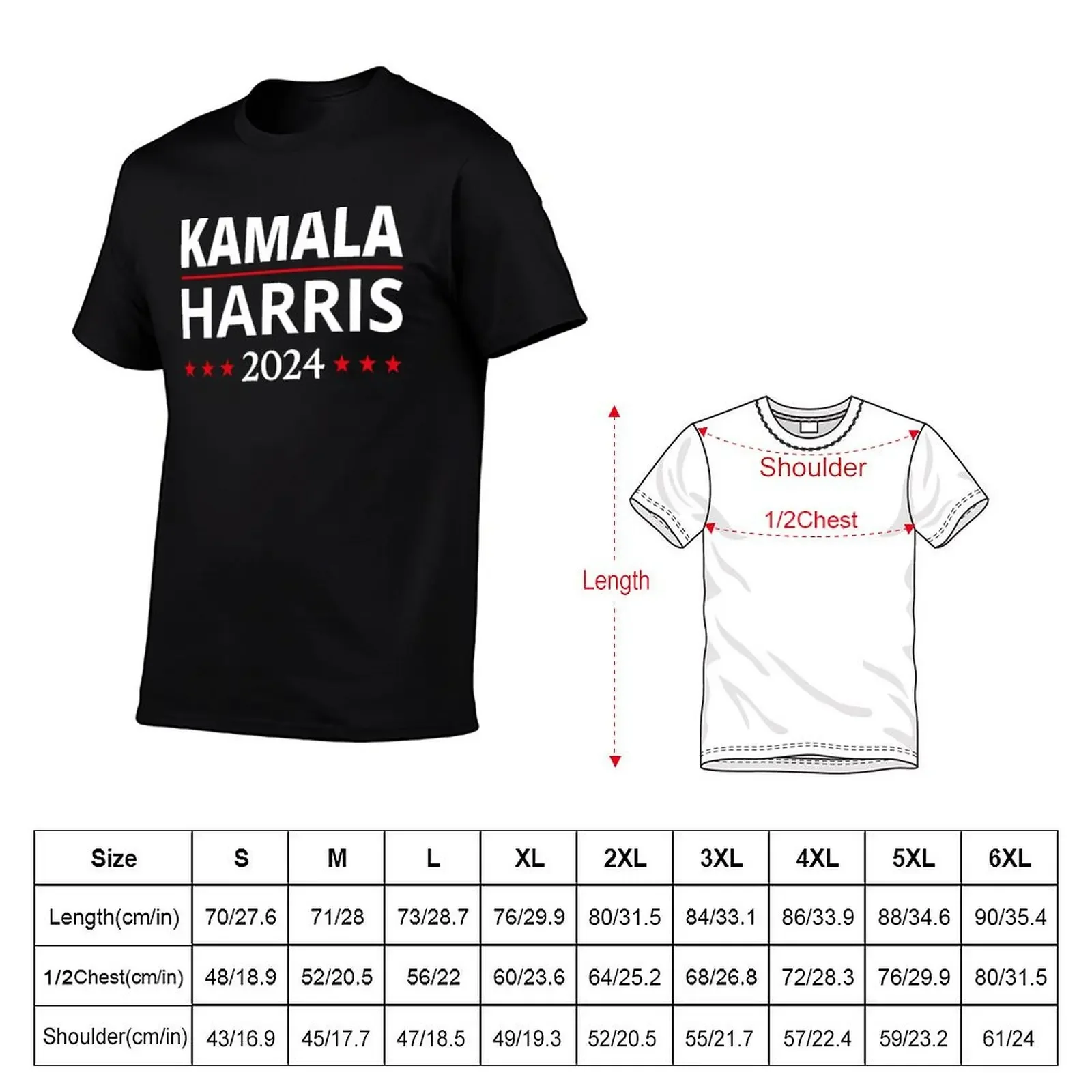 Kamala Harris Election 2024 III T-Shirt Aesthetic clothing blanks man t shirt customizeds big and tall t shirts for men