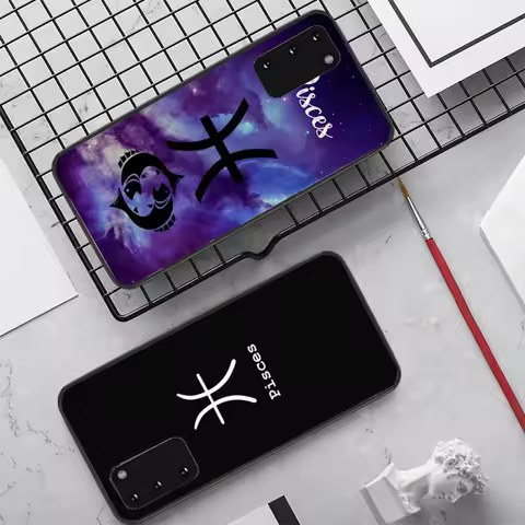 Constellation Pisces Phone Case for Samsung S10 21 20 9 8 plus lite S20 UlTRA 7edge