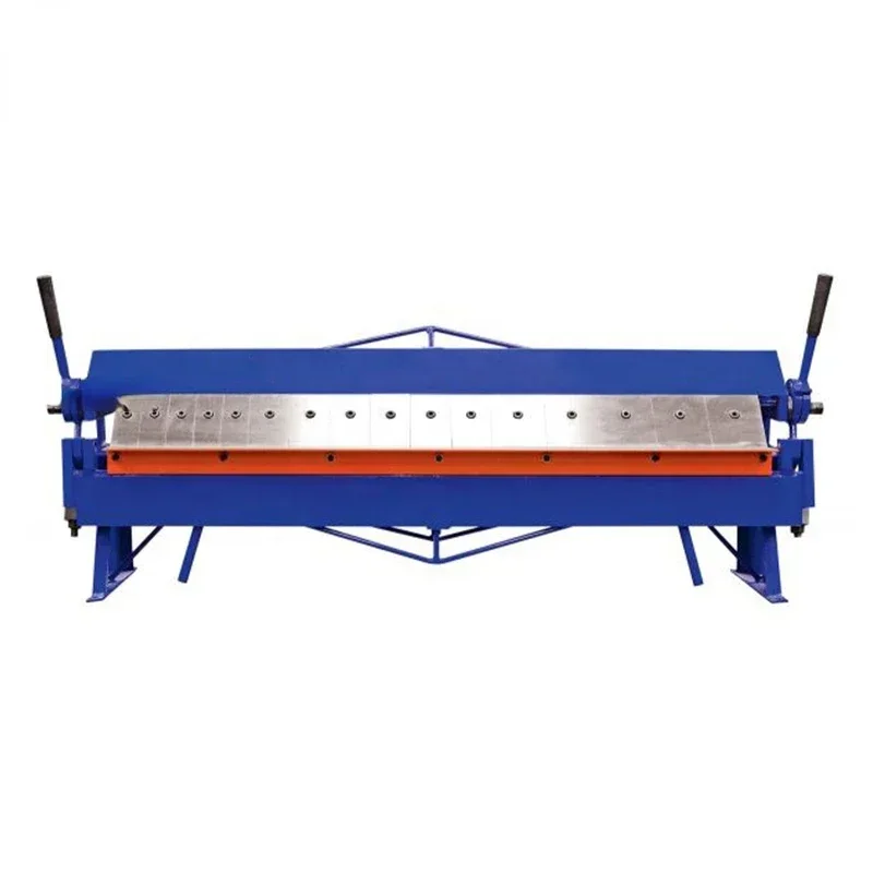 

W1.5x1220A 48 Inch 16 Gauge Pan and Box Adjustable Removable Fingers Brake Hand Folding Machine