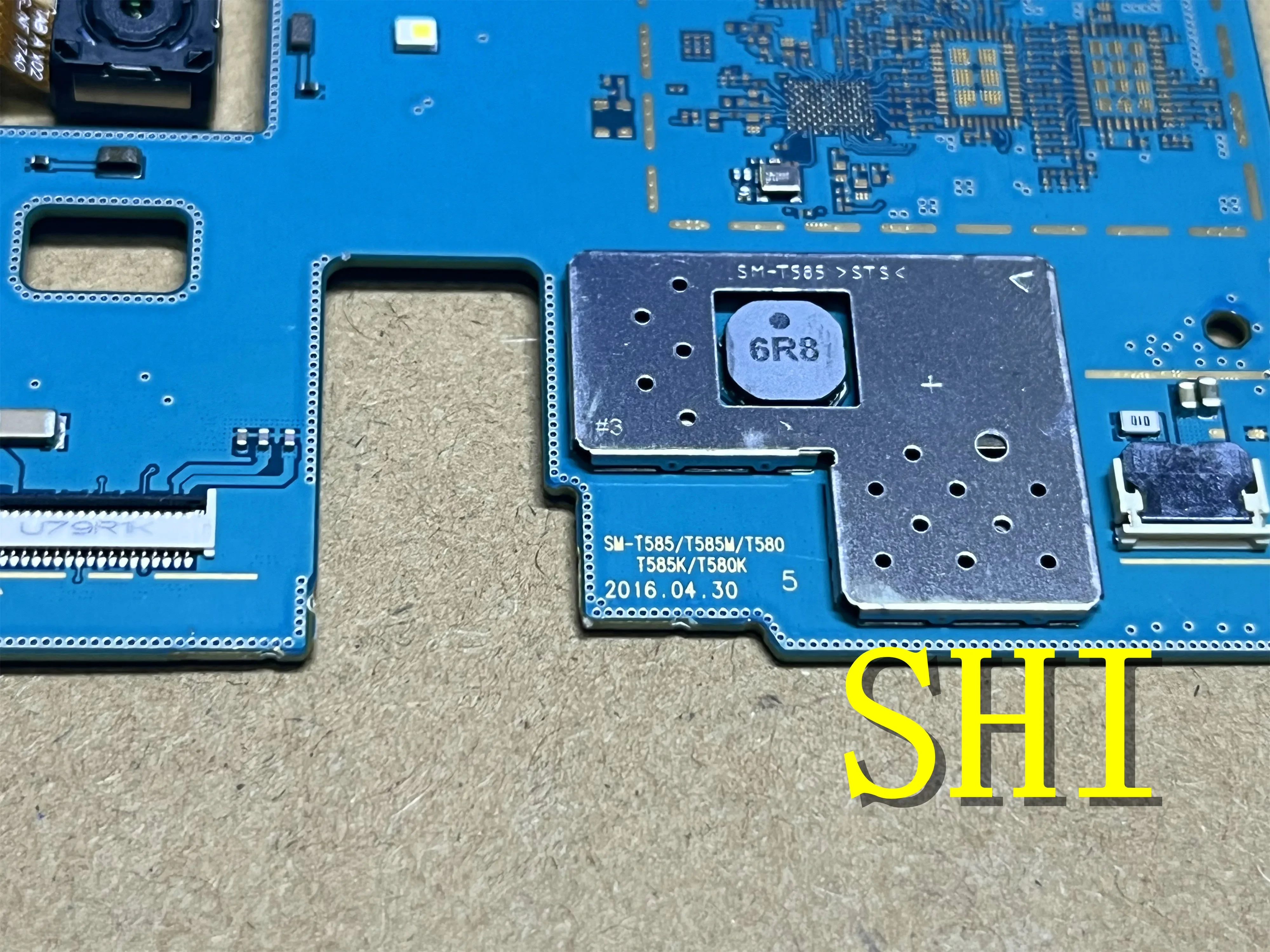 Imagem -03 - Placa-mãe Usada para Galaxy Tab Sm-t580 T585 16gb Versão Wi-fi Desbloqueado