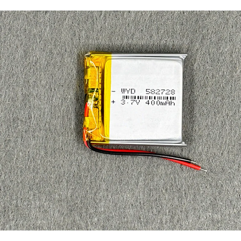

10 шт. 3,7 В 400 мАч 582728 Lipo полимерная аккумуляторная батарея для MP3 PDA GPS DVD WYORESY