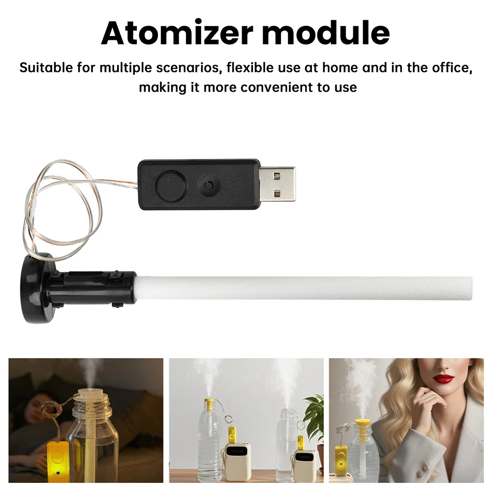 DC 5V Mini USB Humidifier DIY Kits Mist Maker and Driver Circuit Board Fogger Atomization Film Atomizer Sheet Mini Oscillating